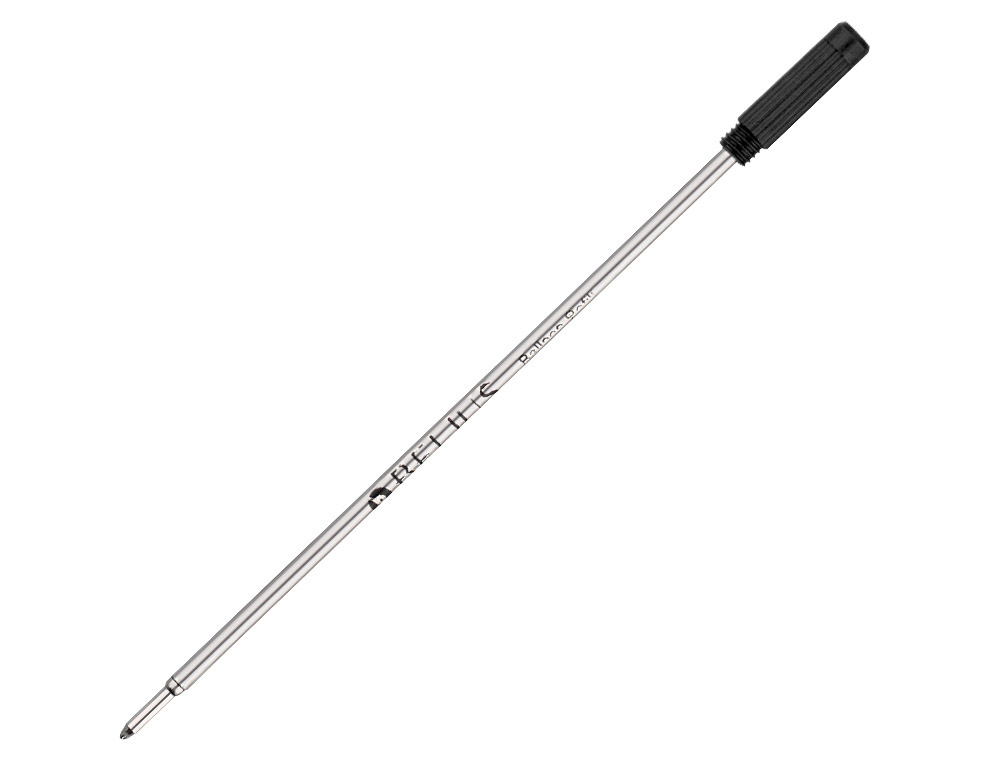 RECHARGE STYLO-BILLE BELIUS ENCRE COLORIS NOIRE BOITE 3   UNITES
