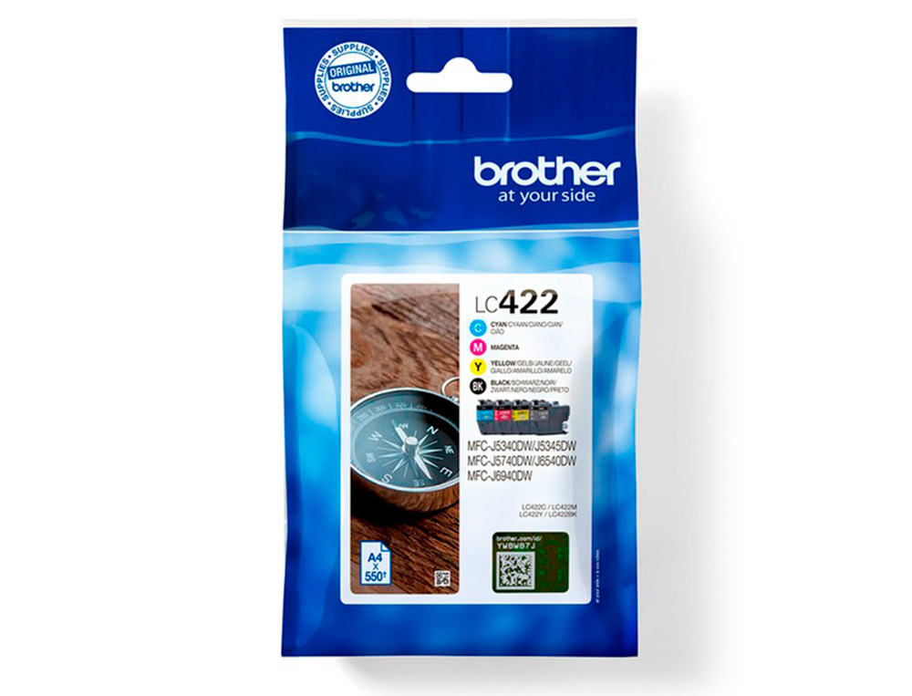CARTOUCHE BROTHER JET D'ENCRE MFC-J5340DW, MFC-J5345DW,     MFC-J5740DW, MFC-J6540DW,     MFC-J6940DW 4 ENCRES