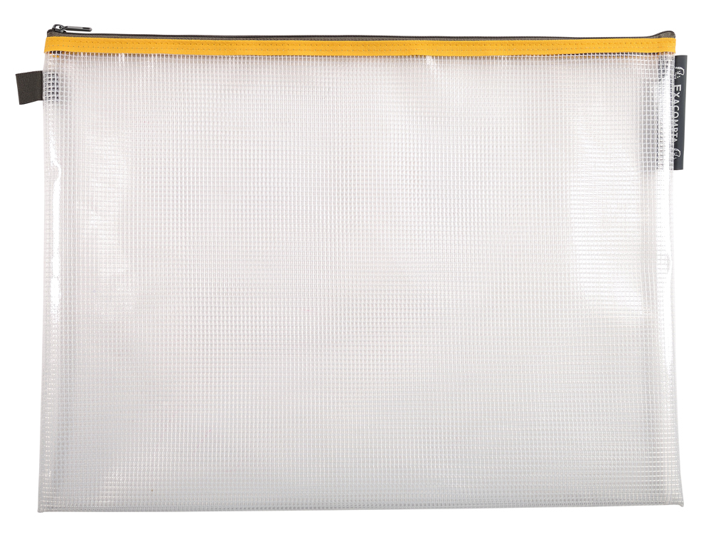 POCHETTE ZIP EXACOMPTA EVA A3 COLORIS ASSORTIS