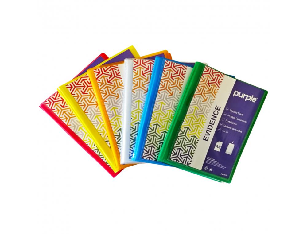 PROTEGE-DOCUMENTS OFFICE PLAST PERSONNALISABLE 80 VUES QUALITE PP 40 MICRONS LISSE