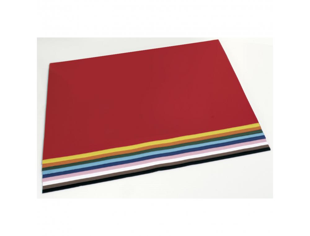 PAPIER DESSIN CLAIREFONTAINE CARTOLINE 21X29,7CM 210G      COLORIS ASSORTIS PAQUET 100   FEUILLES