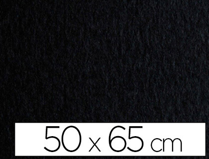 PAPIER DESSIN FABRIANO FEUILLE TIZIANO 160G 50X65CM UNICOLORE NOIR