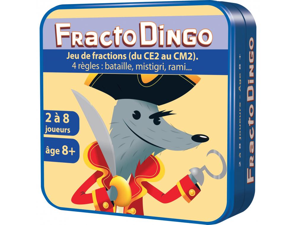 JEU INTERDACTA FRACTODINGO CM1-CM2 102 CARTES
