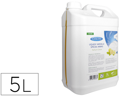 LIQUIDE VAISSELLE MAINS CITRON PH NEUTRE BIDON 5L