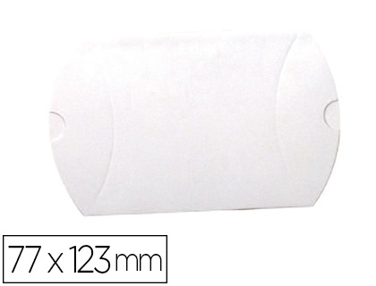 BOITE BERLINGOT COLORIS BLANC 77X123MM IDEAL PETITS CADEAUX BAPTEMES MARIAGES LOT 6       UNITES