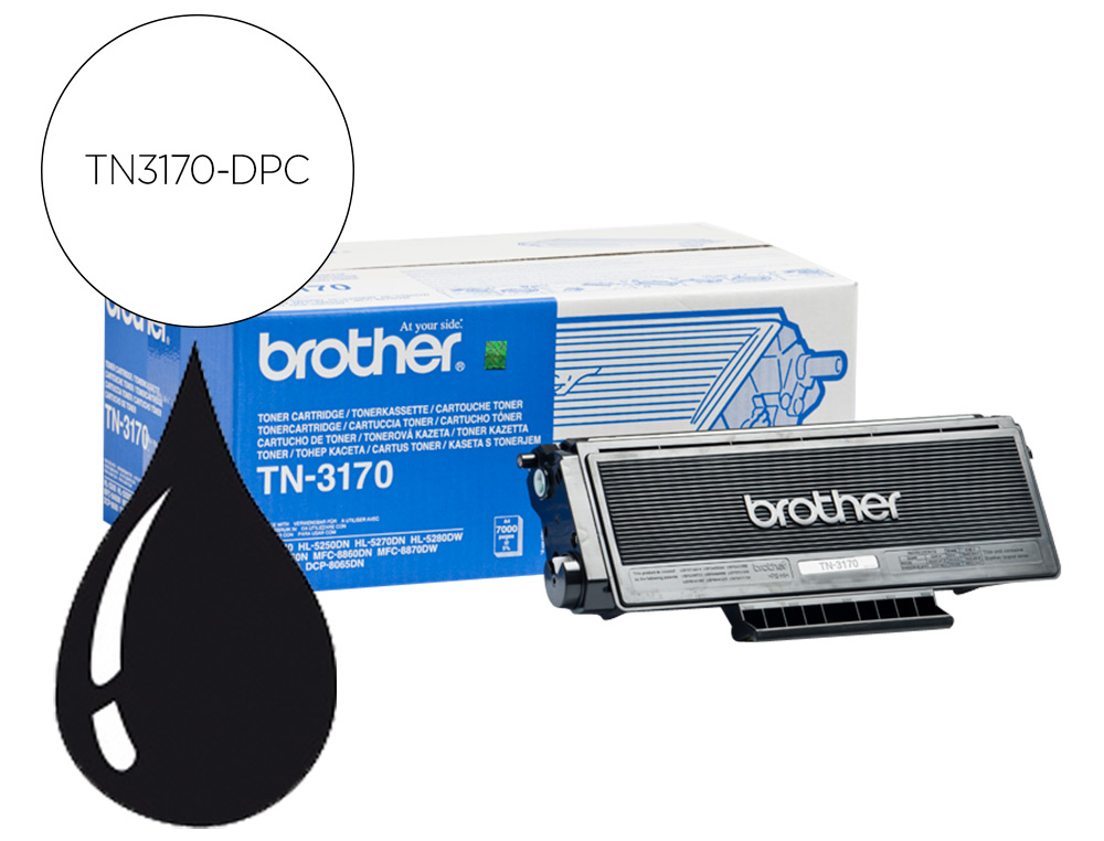 TONER DPC COMPATIBLE BROTHER TN3170
