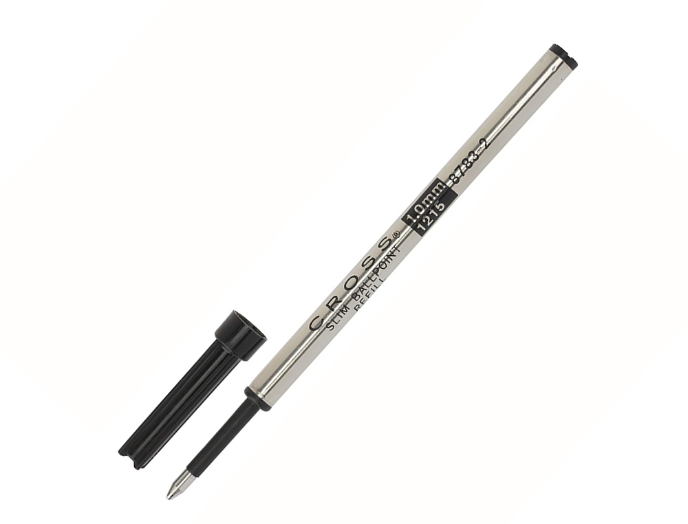 RECHARGE BILLE CROSS SLIM MEDIUM POUR ROLLER CROSS CLICK COLORIS NOIR