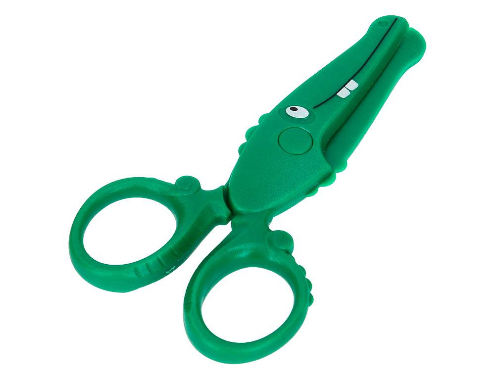 CISEAUX LIDERPAPEL 2-5ANS LAMES PLASTIQUES BOUTS RONDS  NE COUPENT NI CHEVEUX NI      VETEMENTS LONGUEUR 12CM