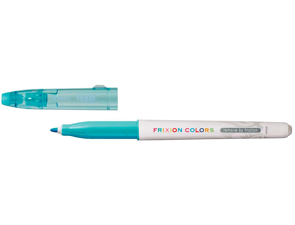 STYLO-FEUTRE PILOT FRIXION COLORS DESSIN EFFAABLE POINTE FIBRE RSISTANTE 2.5MM BLEU CLAIR