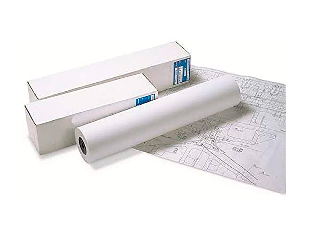 PAPIER CLAIREFONTAINE UNIVERSEL BLANC LARGEUR 610MMX50M 80G APPLICATION JET D'ENCRE BOBINE