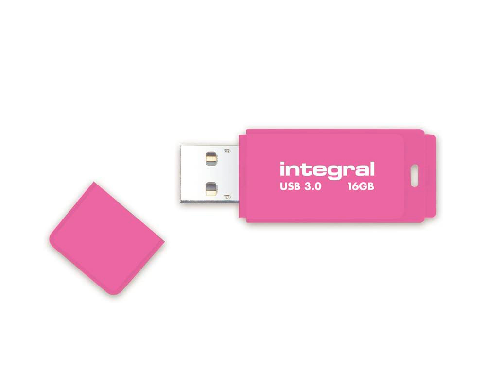 CL USB INTGRAL 3.0 16GB CRITURE 10MB/S LECTURE 110MB/S COLORIS NON ROSE
