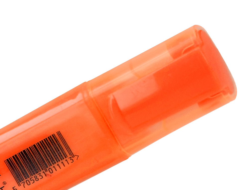 SURLIGNEUR Q-CONNECT TRAC 2/5 MM POINTE BISEAUTE COULEURS CLATANTES ORANGE