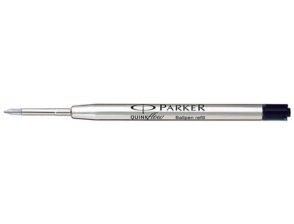 RECHARGE PARKER STYLO-BILLE MTAL LARGEUR FINE COLORIS NOIR