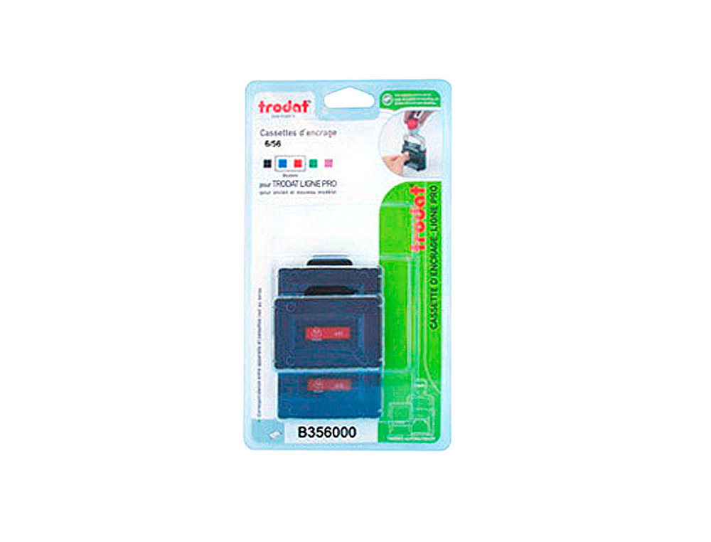 RECHARGE TAMPON TRODAT 5117/5204/5206/5460/5558/5465/5460L/ 55510 B/R 3U