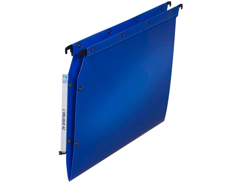 DOSSIER SUSPENDU ELBA POLYPRO ULTIMATE ARMOIRE H275MM ENTRA 330MM FOND V COLORIS BLEU BOÎTE 10 UNITÉS
