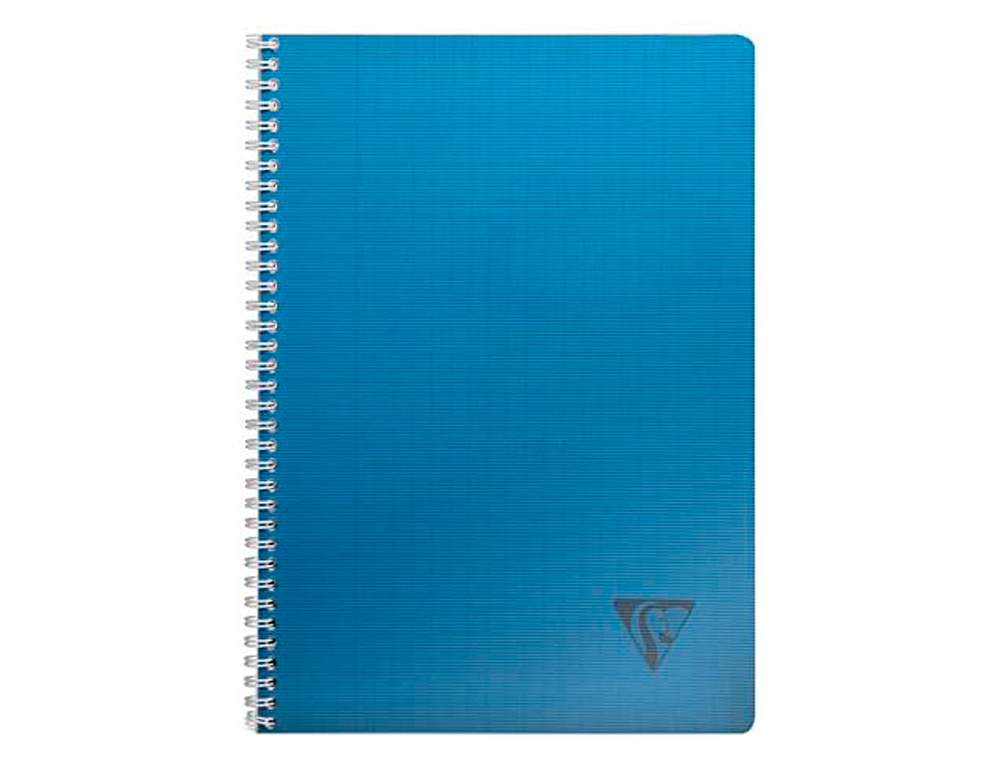 CAHIER CLAIREFONTAINE LINICOLOR INTENSIVE RELIURE INTGRALE A4 21X29,7CM 100 PAGES 90G RGLURE SYS COLORIS ASSORTIS