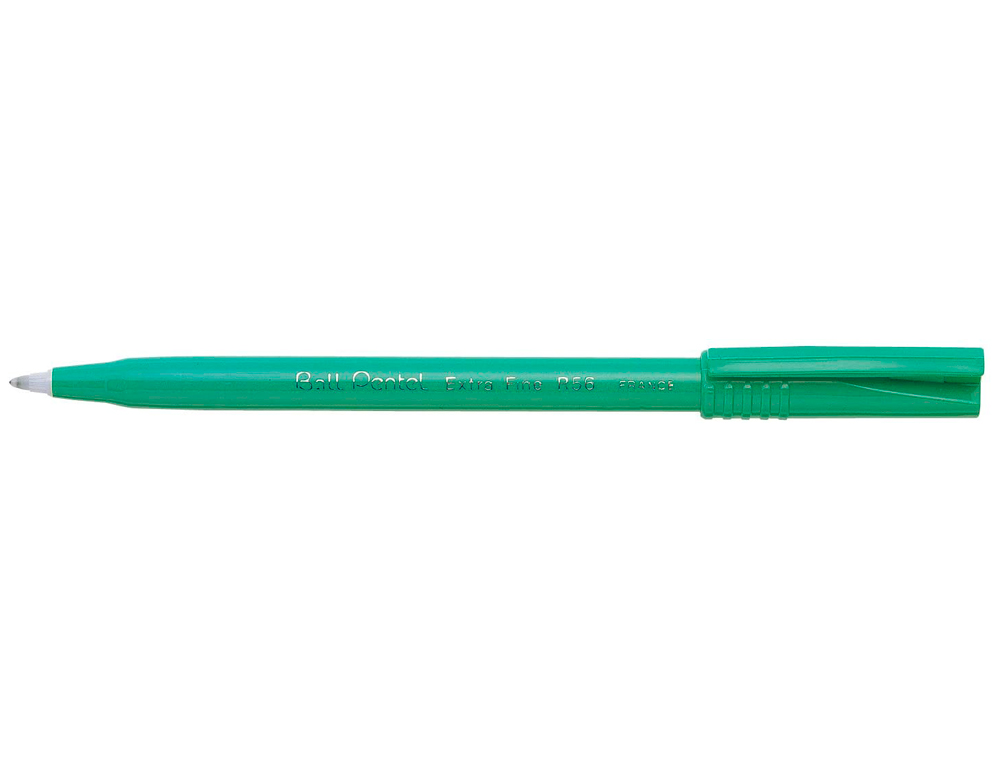 FEUTRE ROLLER BALL PENTEL R56 BILLE POINTE PLASTIQUE CRITURE FINE 0.3MM COLORIS NOIR