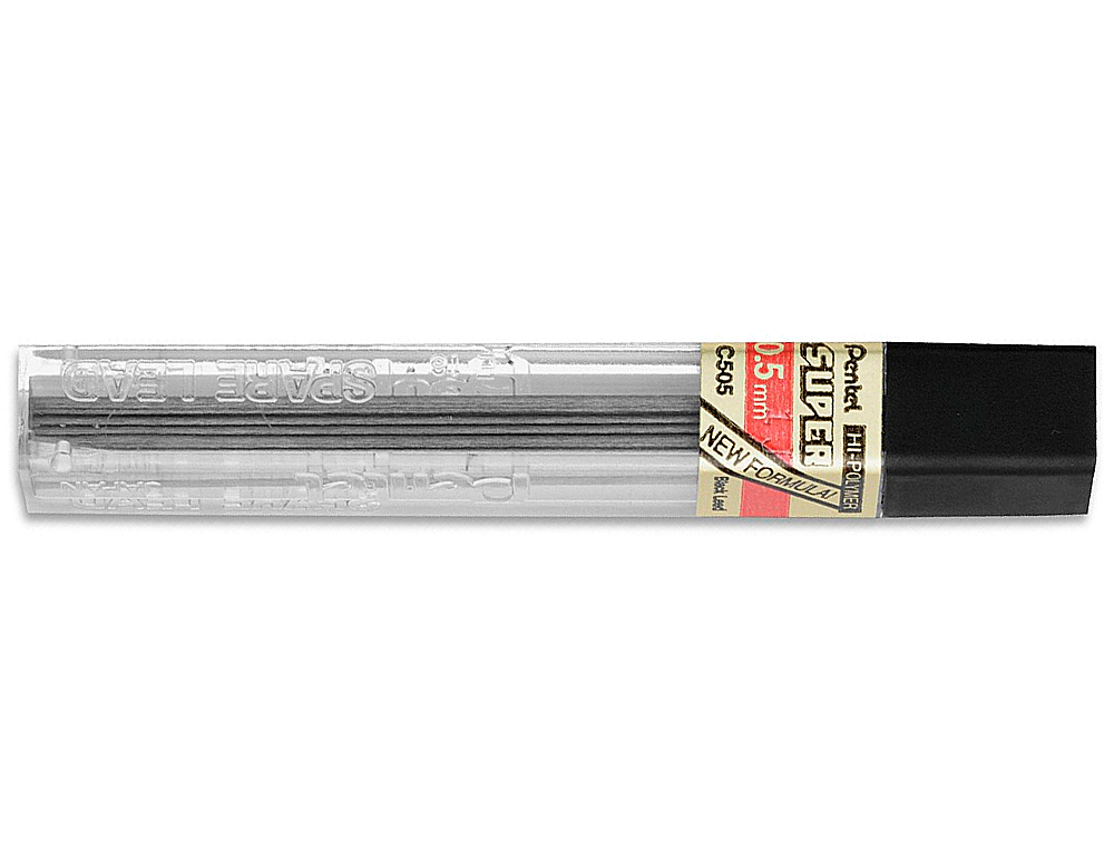 MINE PENTEL SUPER 0.5MM 3H ÉTUI 12 UNITÉS