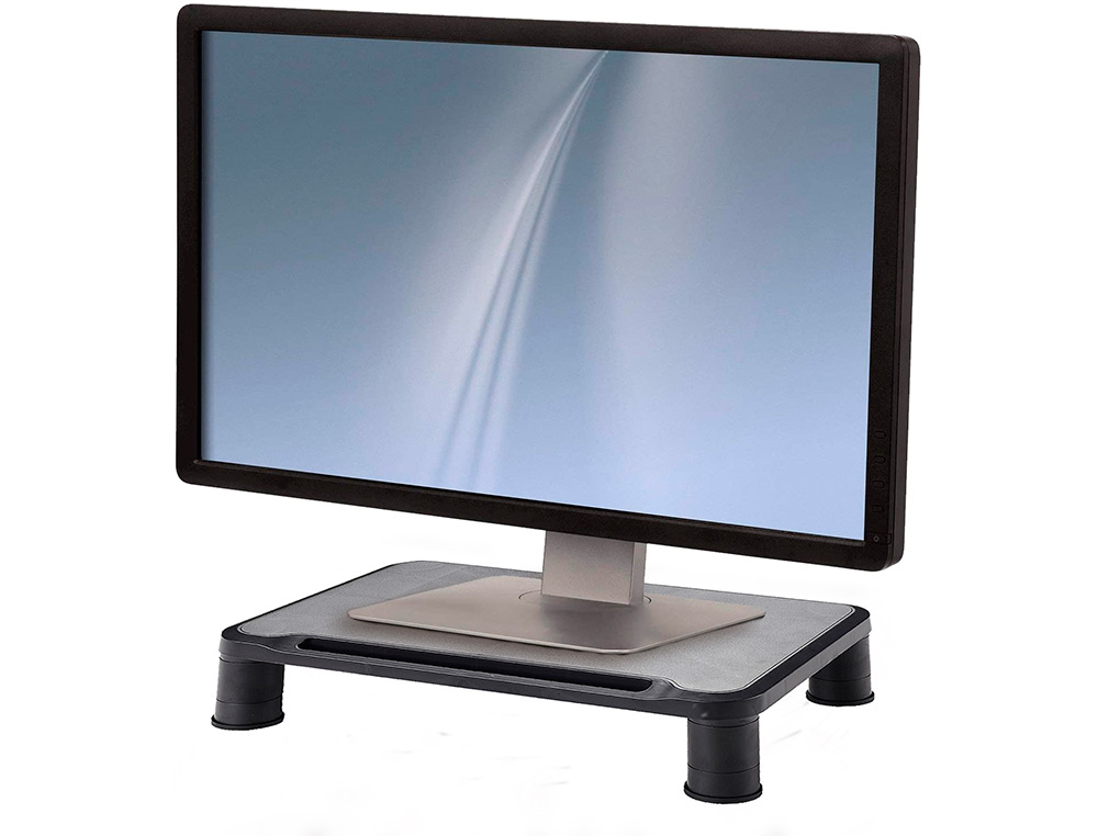 SUPPORT MONITEUR Q-CONNECT RGLABLE EN HAUTEUR 380X240X112MM