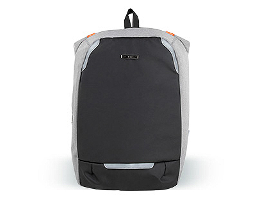 SACOCHE Q-CONNECT ORDINATEUR PORTABLE 18 POUCES POLYESTER  ETANCHE DIM. 460X170X310MM    COLORIS NOIR/GRIS