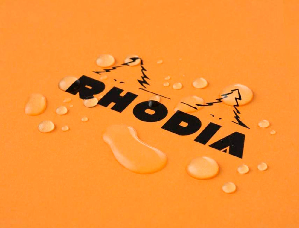 BLOC AGRAFE RHODIA A4+ 21X31,8CM 160 PAGES SEYES MICROPERFOREES DETACHABLES 4 TROUS LOT 3 UNITES