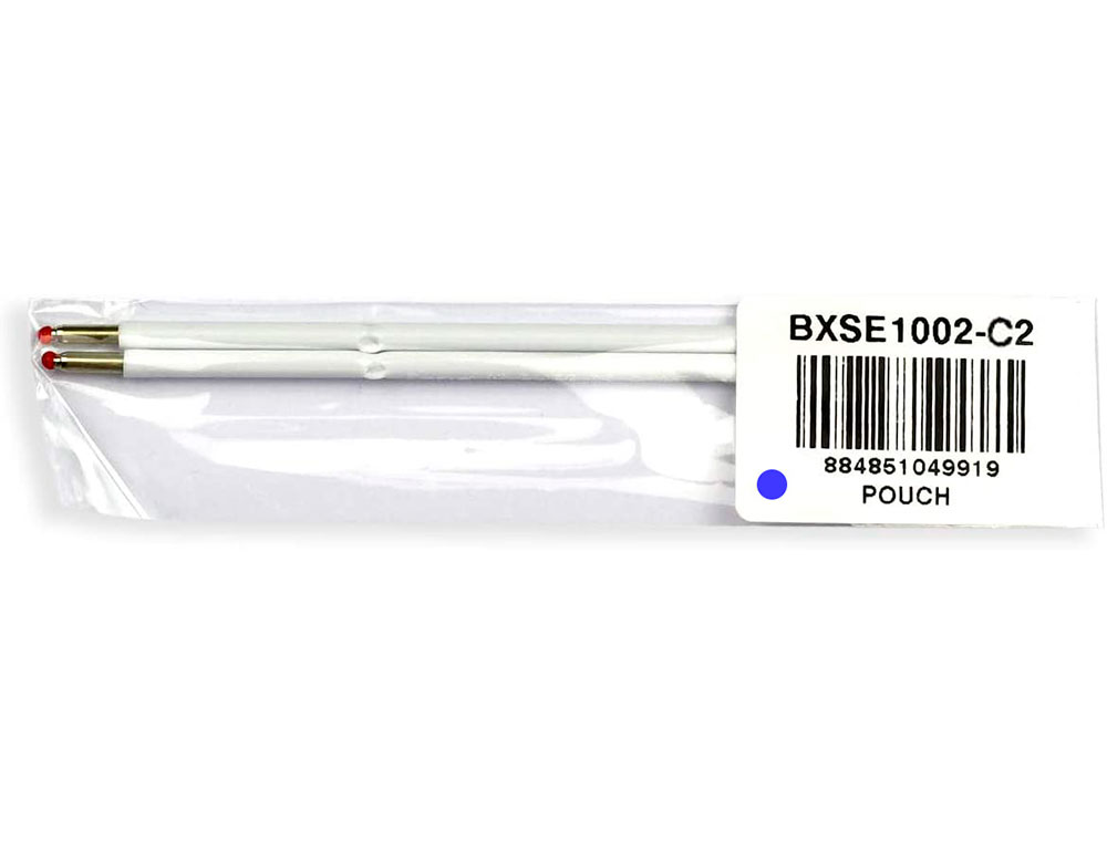 RECHARGE POUR STYLO-BILLE RETRACTABLE PENTEL BX470 IZEE POINTE LARGE 1MM ENCRE BLEUE  SACHET 2 UNITES