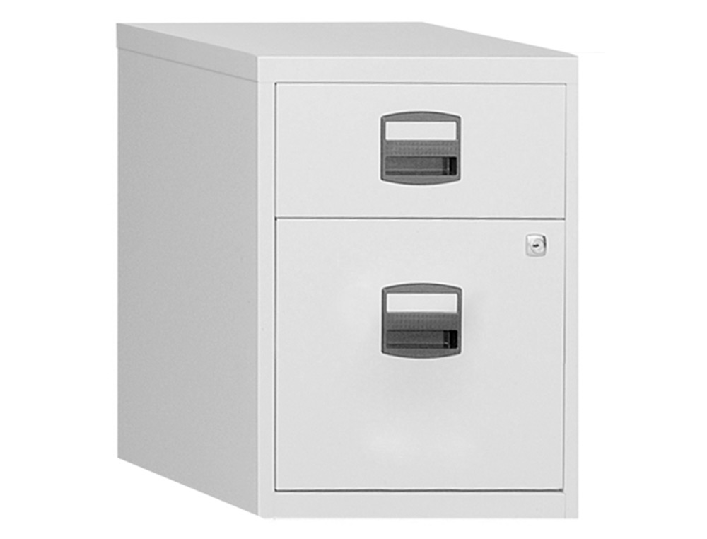 CAISSON MOBILE MT INTERNATIONAL METAL 2 TIROIRS COULISSANTS 2 SERRURES        ROULETTES 42X50X53CM COLORIS