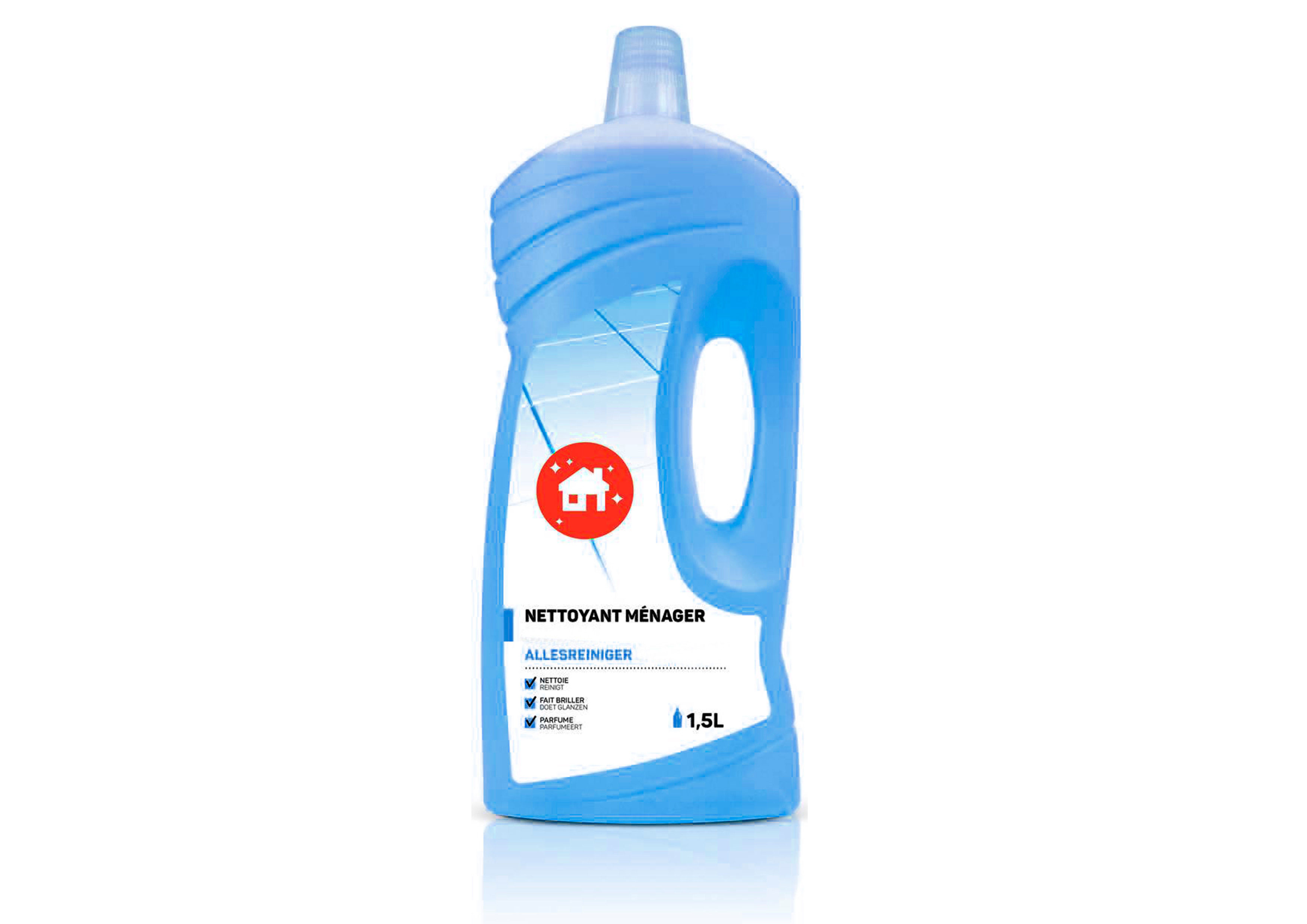 NETTOYANT MENAGER COLDIS TOUTES SURFACES NETTOIE       PARFUME FAIT BRILLER PARFUM   MARINE FLACON 1,5L