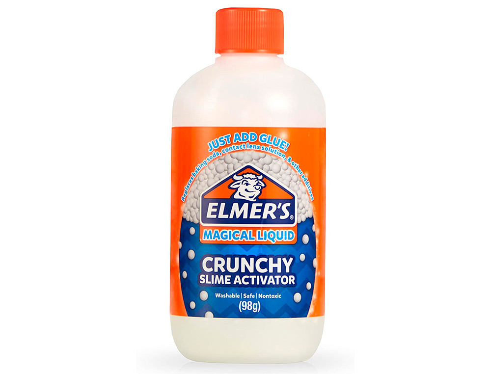 LIQUIDE MAGIQUE POUR SLIME ELMERS CRUNCHY TEXTURE        GRUMELEUSE TRANSPARENTE       FLACON 259ML
