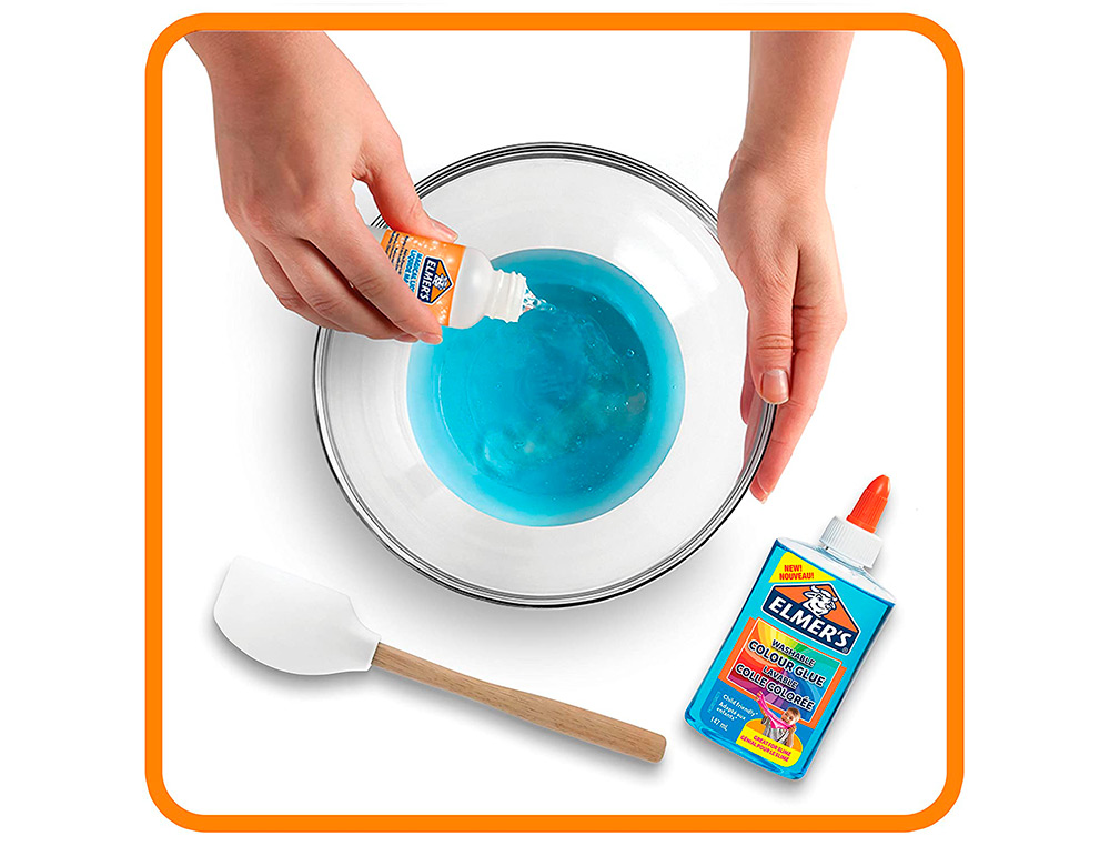 LIQUIDE MAGIQUE POUR SLIME ELMERS CRUNCHY TEXTURE        GRUMELEUSE TRANSPARENTE       FLACON 259ML