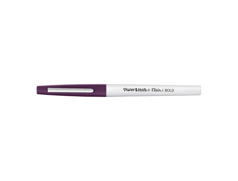 FEUTRE ECRITURE PAPER MATE FLAIR BOLD POINTE LARGE BLISTER 12 UNITES