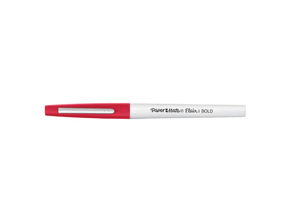 FEUTRE ECRITURE PAPER MATE FLAIR BOLD POINTE LARGE BLISTER 12 UNITES