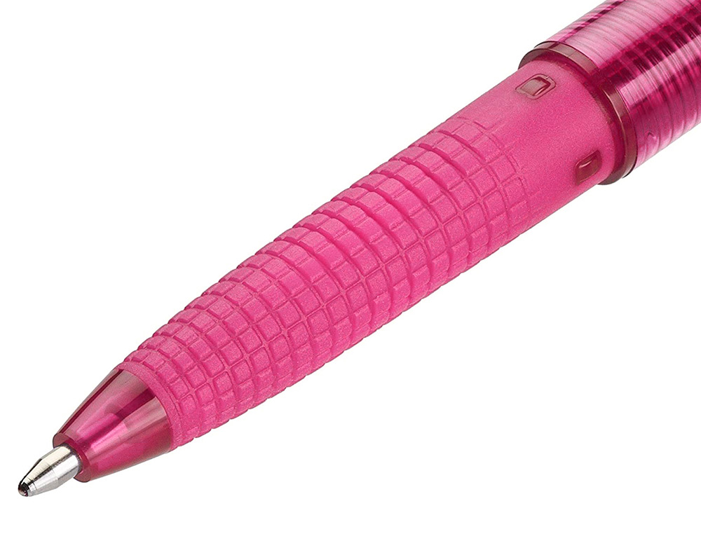 STYLO-BILLE PILOT SUPER GRIP G NEON CAPUCHON POINTE        MOYENNE BILLE                 ULTRA-RESISTANTE CORPS ET