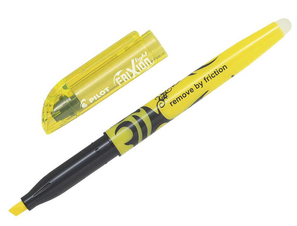 SURLIGNEUR PILOT FRIXION LIGHT FLUO NATURAL            POINTE MOYENNE BISEAUTEE      POCHETTES DE 6 FLUO ASSORTIS