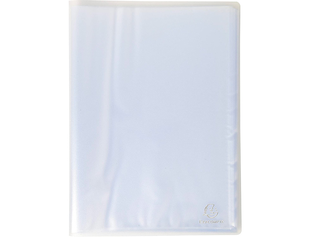 PROTEGE-DOCUMENTS EXACOMPTA CHROMALINE A4 POLYPROPYLENE   SEMI RIGIDE COUVERTURE SOUPLE 30 POCHETTES 60 VUES ASSORTIS