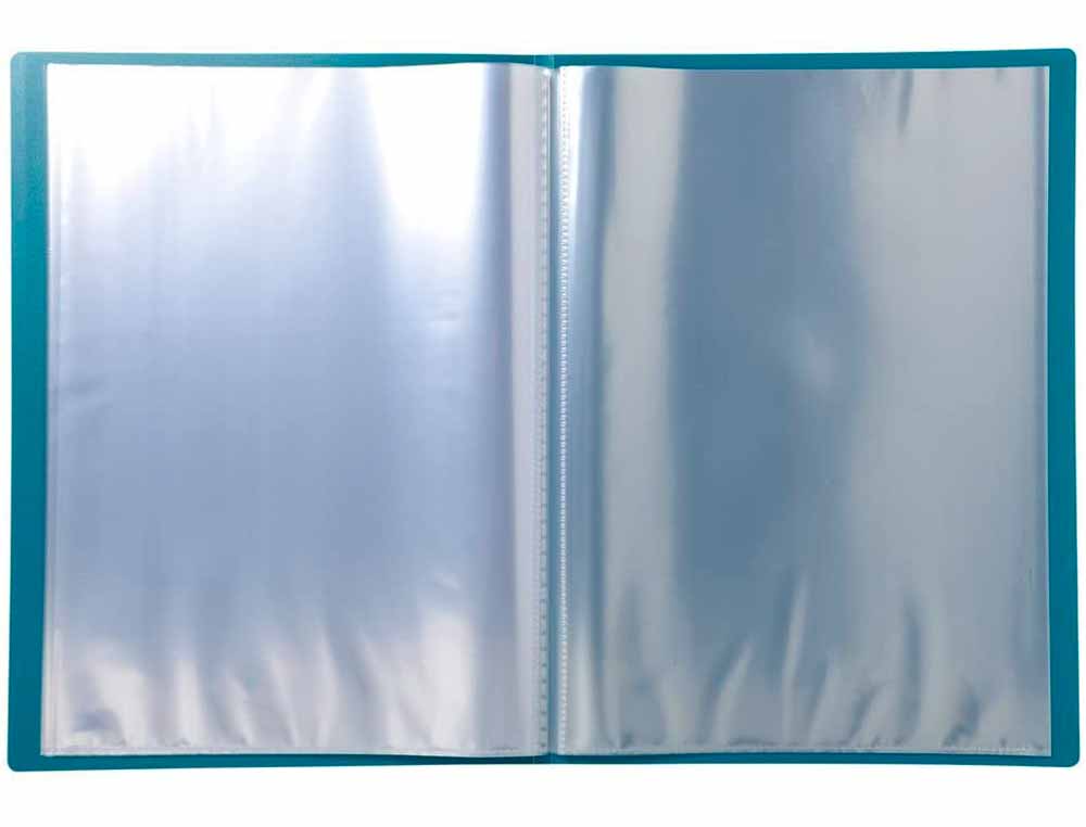 PROTEGE-DOCUMENTS EXACOMPTA KREACOVER CHROMALINE POLYPROPYLENE SEMI-RIGIDE 24X32CM 40 VUES COLORIS
