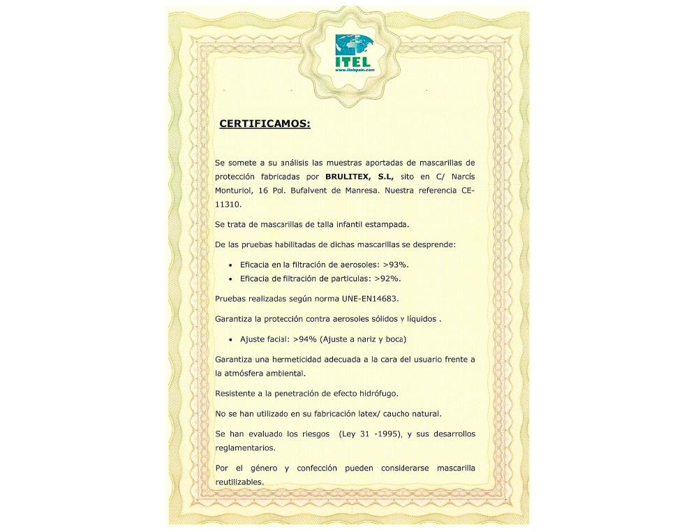 MASQUE DE PROTECTION POUR ENFANT MODELE FANTAISIE       GRANDE TAILLE