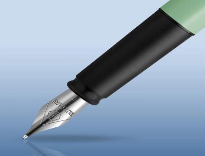 STYLO-PLUME WATERMAN ALLURE PASTEL PLUME FINE COFFRET     CADEAU VERT PASTEL