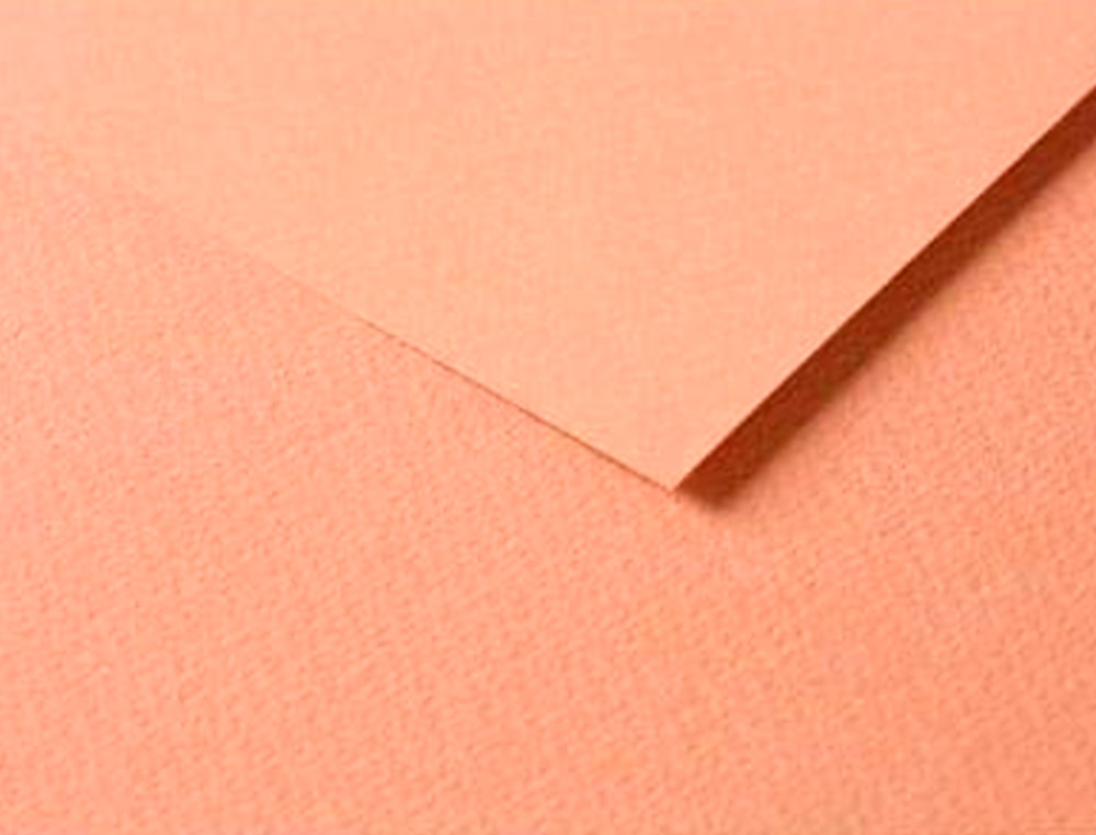 PAPIER DESSIN CLAIREFONTAINE A GRAIN 160G 1 SURFACE        GRAINEE 1 LISSE 50X65CM       PAQUET 25F COLORIS ROUILLE