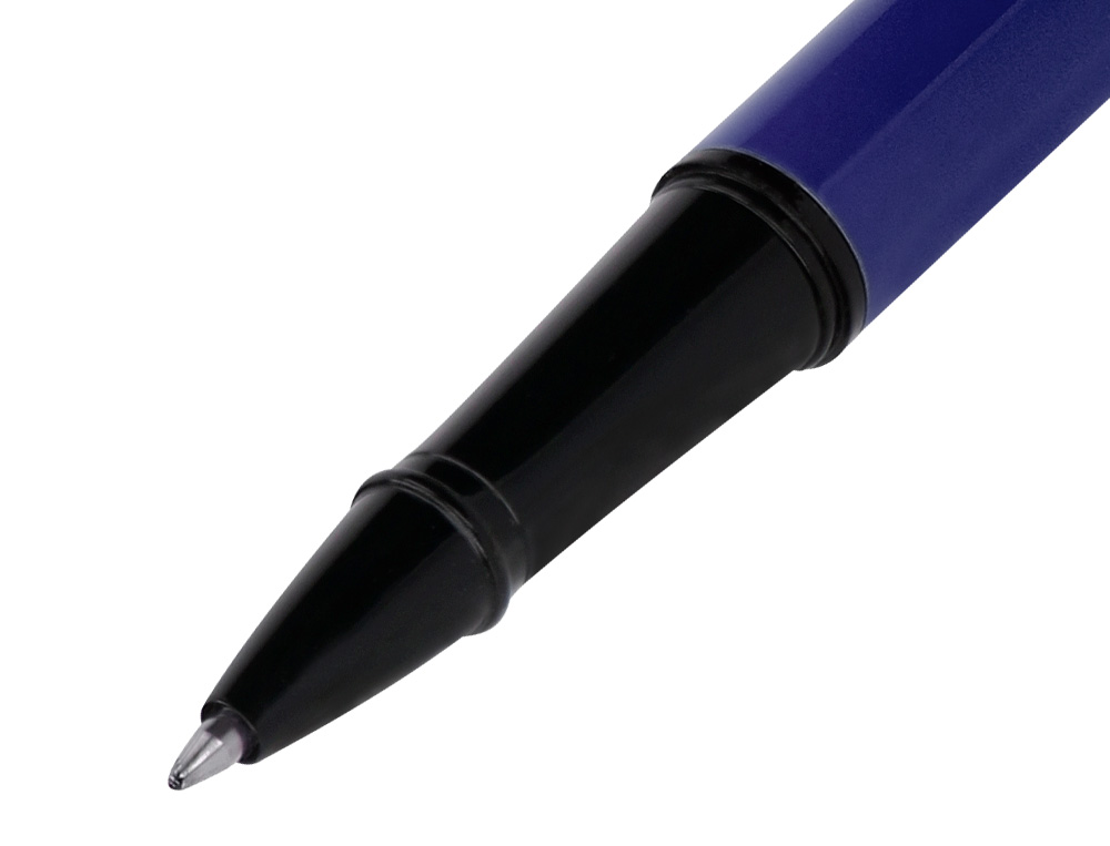 ROLLER BELIUS TURBO ALUMINIUM TEXTURE POINTILLEE ATTRIBUTS  NOIR ENCRE BLEUE COLORIS BLEU DANS COFFRET CADEAU