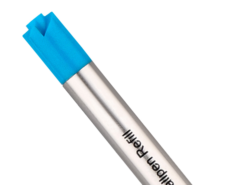 RECHARGE STYLO-BILLE BELIUS ENCRE BLEUE POINTE 0,8MM      BOITE 3 UNITES