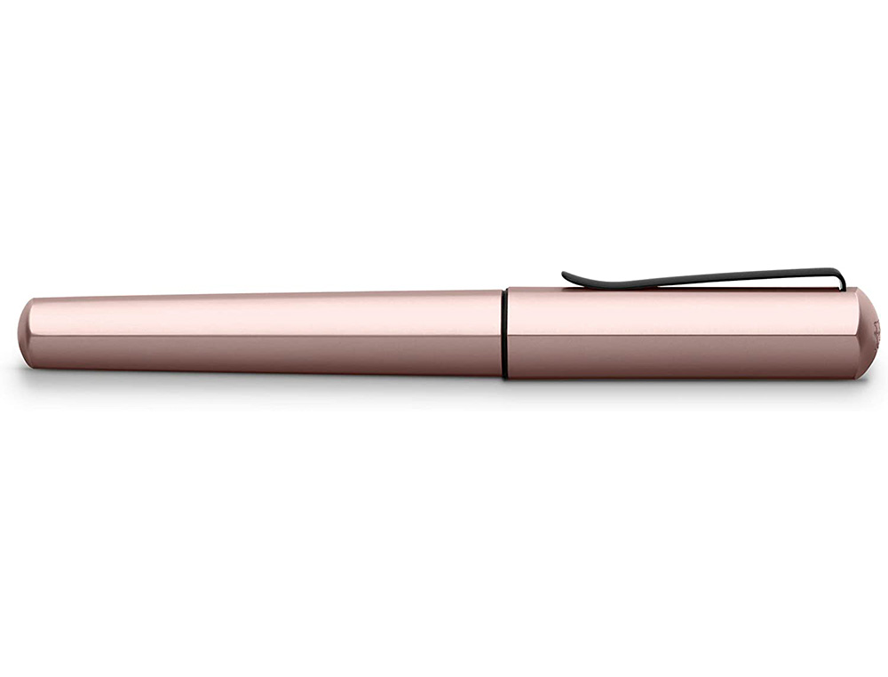 ROLLER FABER CASTELL HEXO POINTE CERAMIQUE ALUMINIUM    ROSE