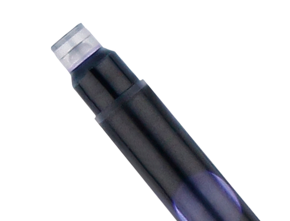 RECHARGE STYLO-PLUME BELIUS ENCRE COLORIS BLEUE BOITE 6   CARTOUCHES