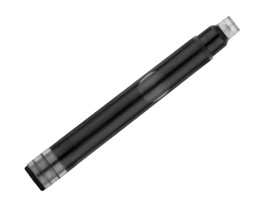 RECHARGE STYLO-PLUME BELIUS ENCRE COLORIS NOIRE BOITE 6   CARTOUCHES