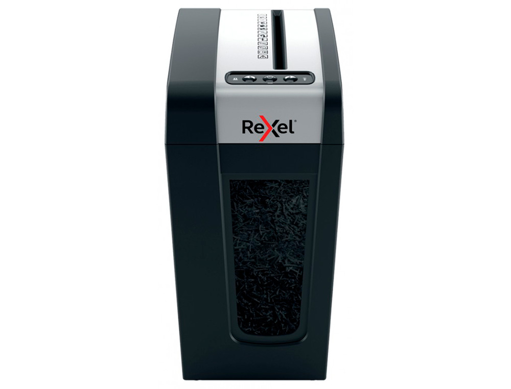 DESTRUCTEUR REXEL SECURE MC4-S L P5  COUPE PARTICULES  2X12MM DETRUIT4F INSERTION    MANUELLE 14L 230X380X384MM