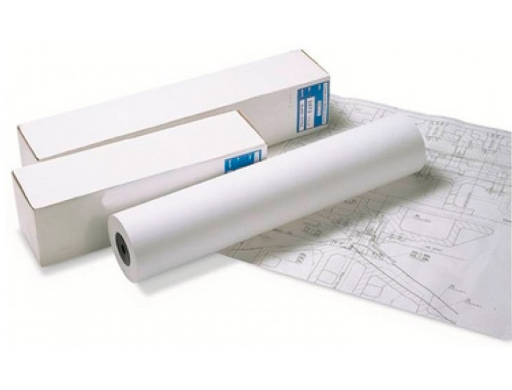 PAPIER CLAIREFONTAINE SURFACE HAUTE BLANCHEUR LARGEUR       30X944 MM 130G APPLICATION    JET D'ENCRE ET COULEUR