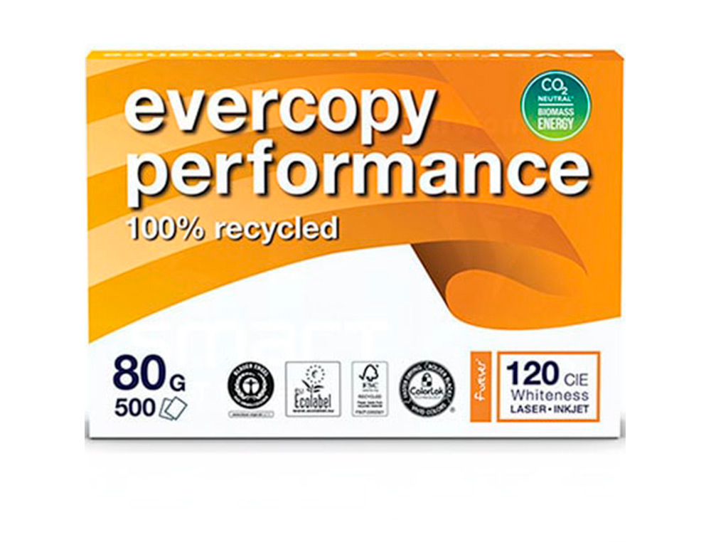 PAPIER CLAIREFONTAINE EVERCOPY PERFORM              MULTIFONCTION LASER COULEUR   HAUTE QUALITE A4 80G/M2 BLANC
