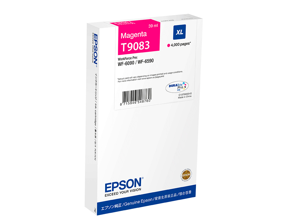 CARTOUCHE ENCRE EPSON WF-6590DWF/WF-6090DWáXL MAGENTA