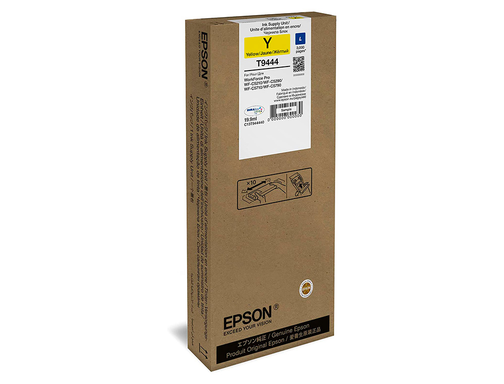 CARTOUCHE ENCRE EPSON WF-C5XXX SERIES INKá Lá 3000 JAUNE