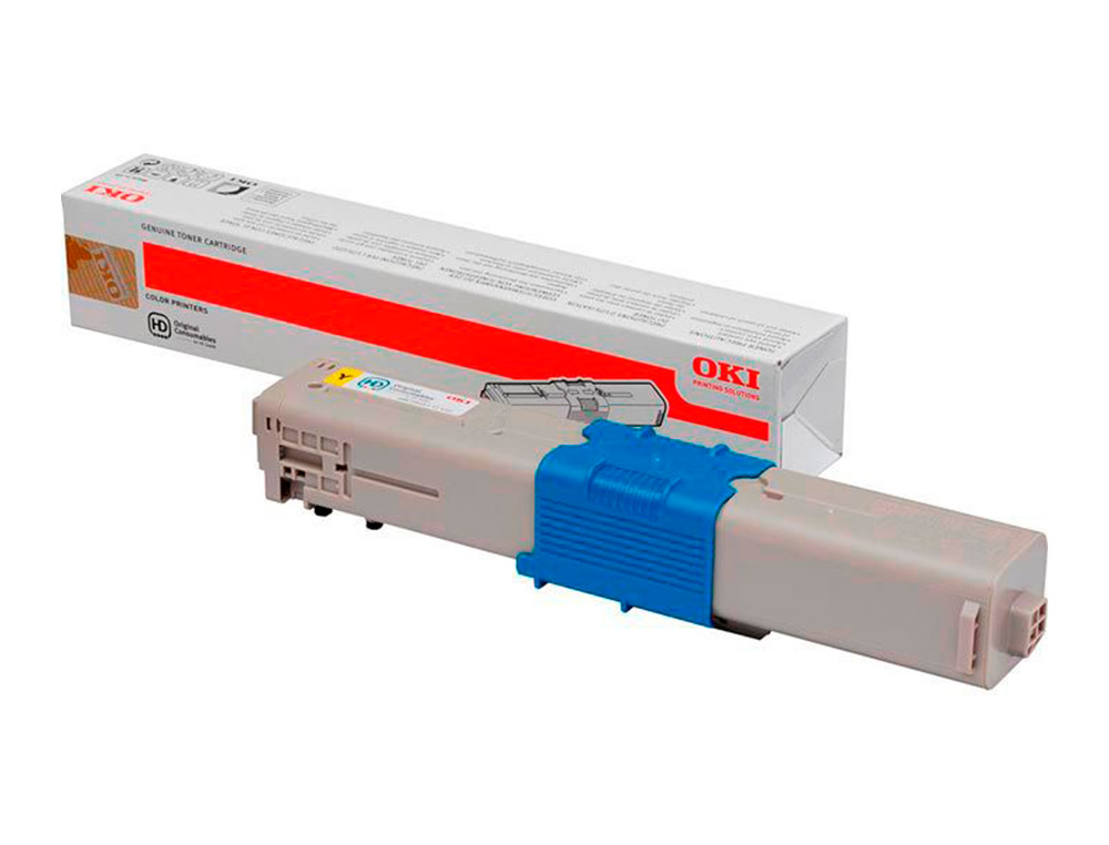 CARTOUCHE OKI MC332/C300SERIES COULEUR JAUNE 1500 PAG